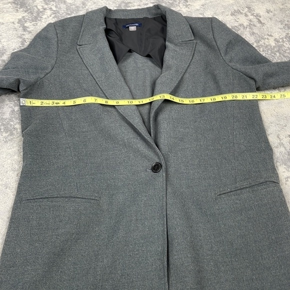 Tommy Hilfiger Womens Blazer Suit Jacket Gray Career Single Button Sz 16 - Picture 6 of 10